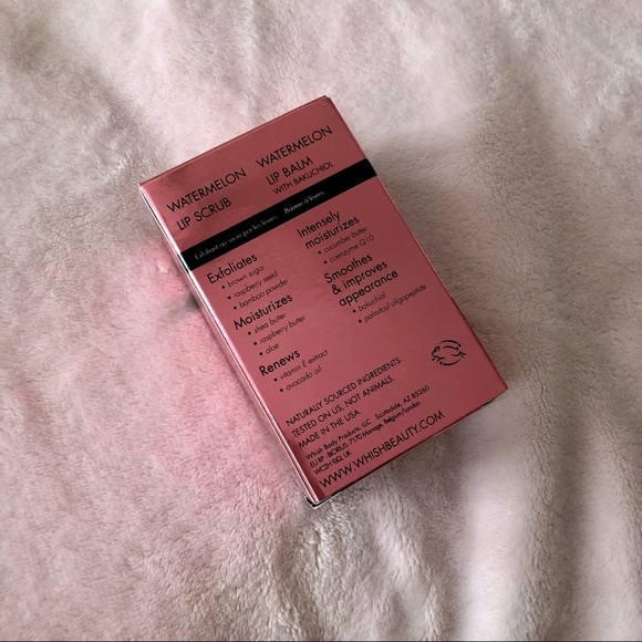 Whish Lip Treatment Duo • Lip Scrub and Lip Balm • Watermelon NIB 🍉 - Picture 6 of 7